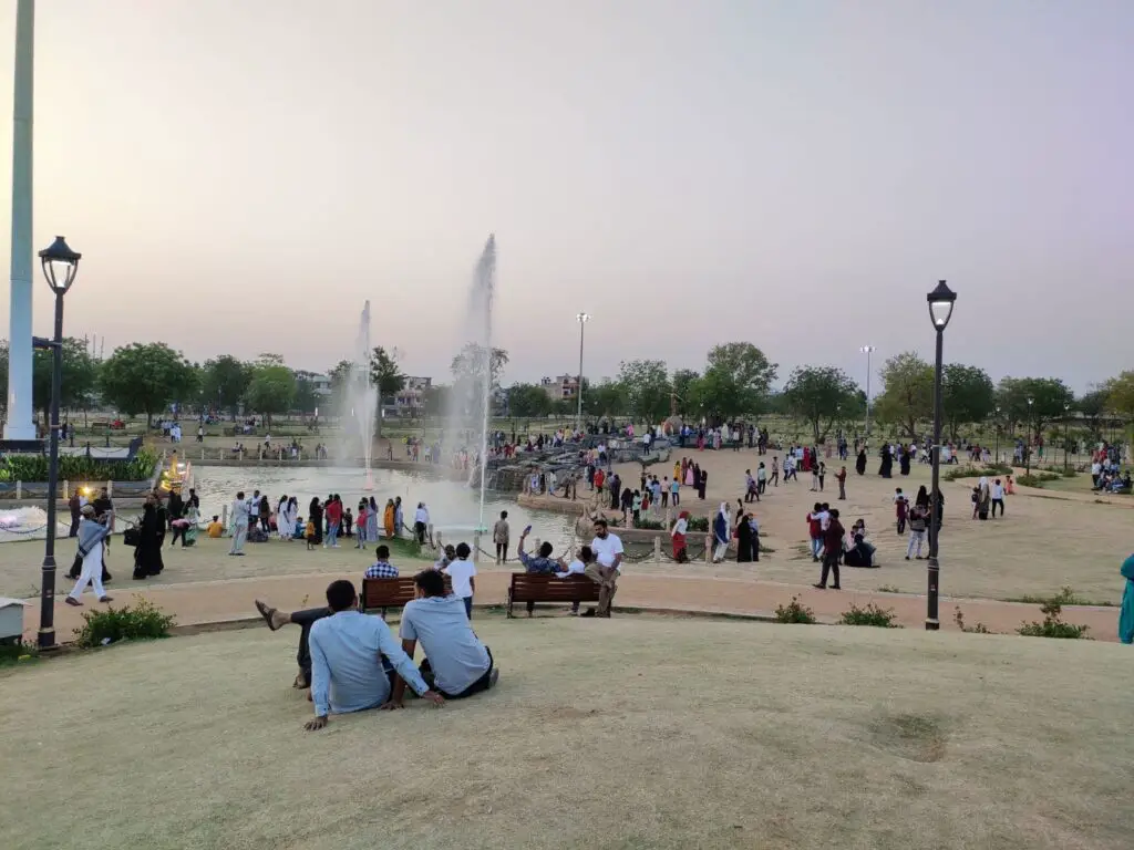 People at City Park Jaipur