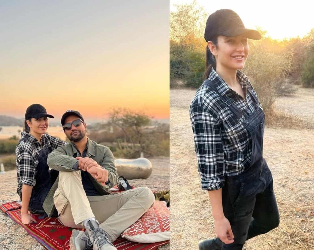 vicky kaushal and katrina kaif at jawai safari