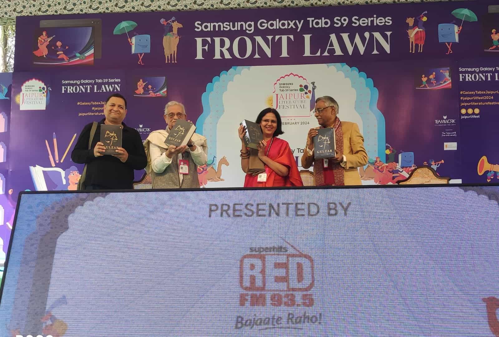 JLF gulzar saab book launch