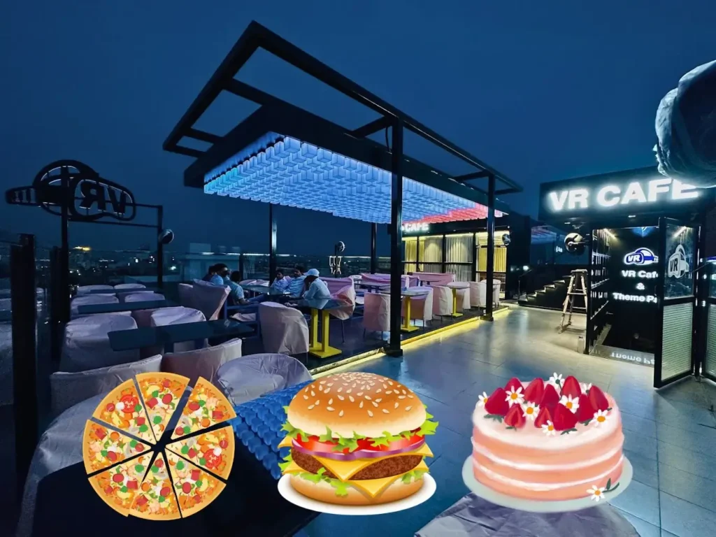 VR Rooftop Cafe Jaipur