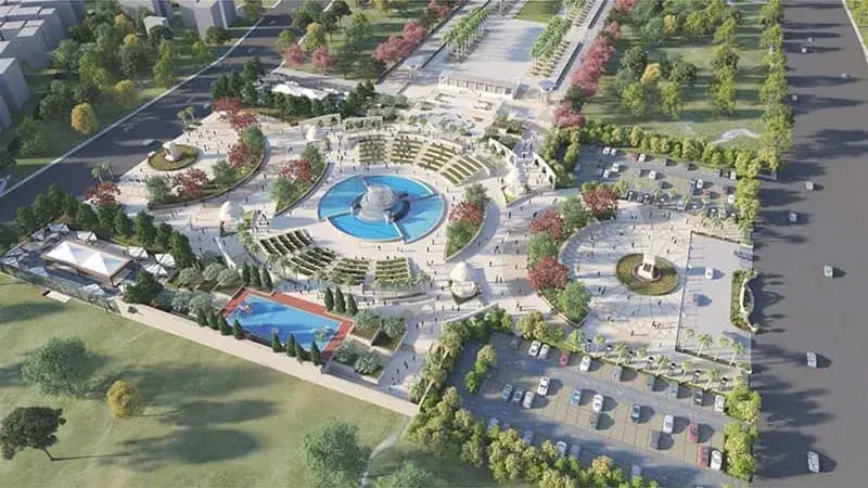 fountain square model mansarovar jaipur