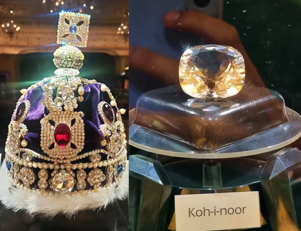 Khazana mahal kohinoor diamond replica