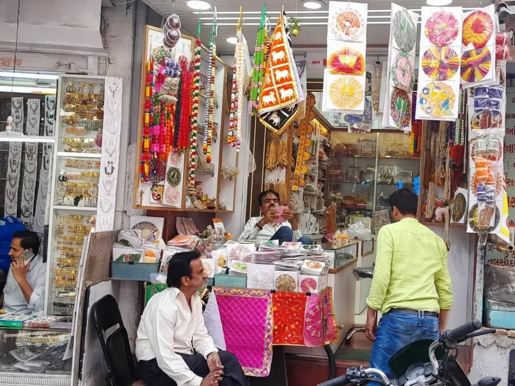 Shreenathji Temple Outside Shop