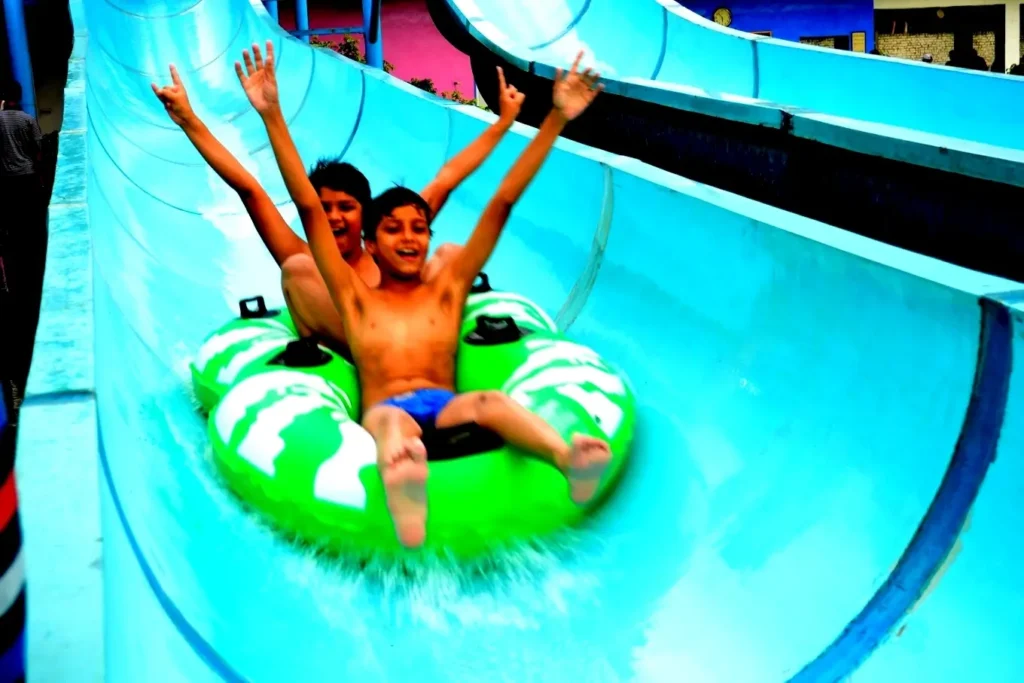 Aquagreens Waterpark Kota Kids Sliding