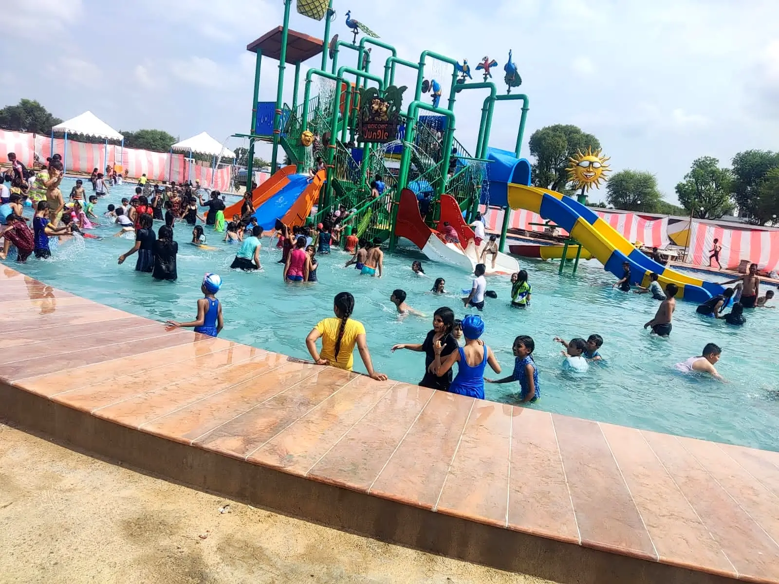 Raj Water Park Jaipur Family Pool