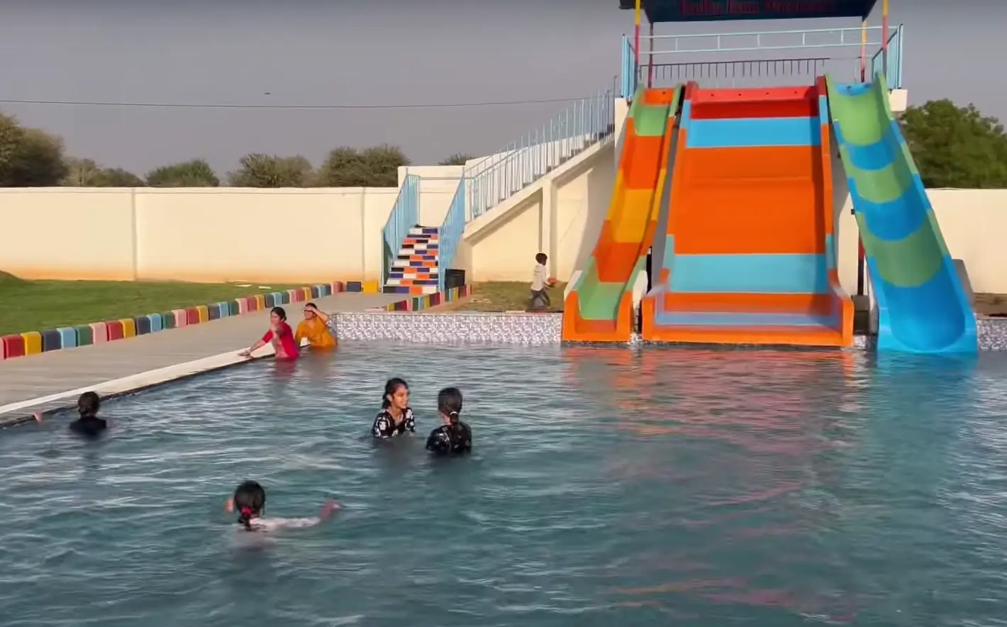 radha rani waterpark jaipur family pool