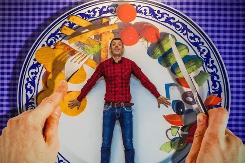 Like Gallery Food Plate 3D Artwork