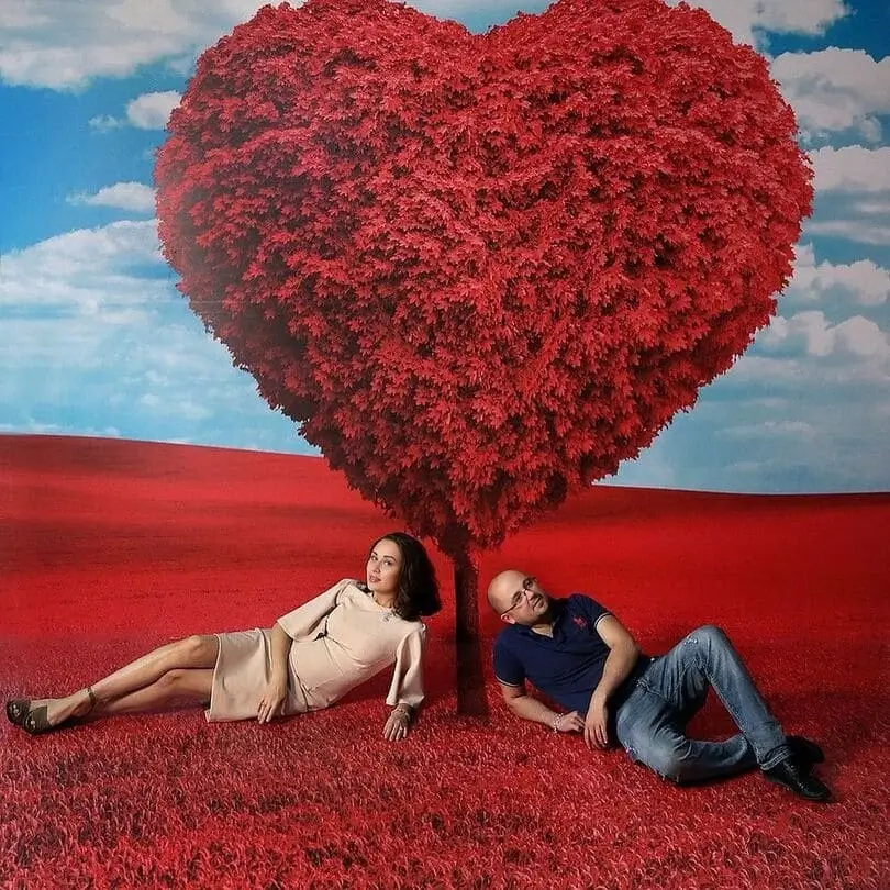 Like Gallery Heart Shaped Tree Artwork