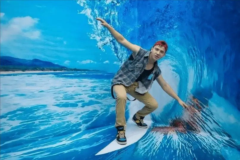 Like Gallery Sea Surfing 3d Painting