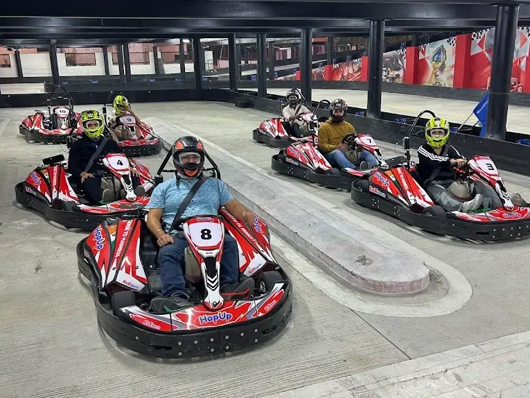 go karting at hopup jaipur