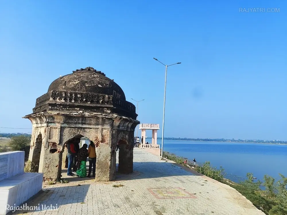 Old Structure at Nevta Dam