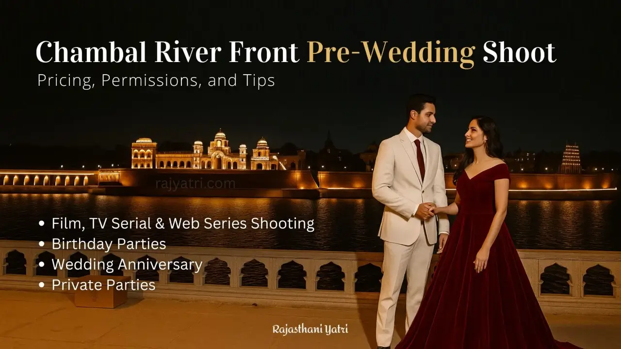 chambal river front pre wedding shoot charges